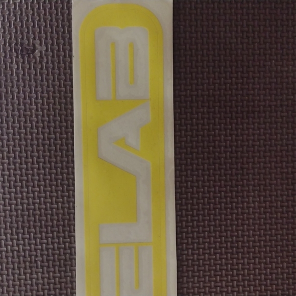 SKATELAB sticker yellow peel off 15" - Picture 4 of 4